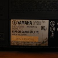 YAMAHA K-540, снимка 7 - Ресийвъри, усилватели, смесителни пултове - 35320456