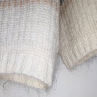 Дамски пуловер поло мохер вълна, снимка 5 - Блузи с дълъг ръкав и пуловери - 31047664