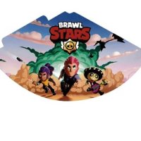 Брау Броу Старс Brawl Stars Бролстарс  Голяма парти шапки шапка рожден ден, снимка 1 - Други - 34534825