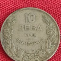 Монета  10 лева 1943г. Царство България за колекция декорация 23754, снимка 4 - Нумизматика и бонистика - 37643353