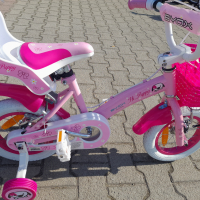 BYOX Велосипед 12" PUPPY розов, снимка 12 - Велосипеди - 44583901
