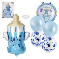 Комплект Балони "Baby Boy" /6 броя/, снимка 1 - Декорация за дома - 38348461