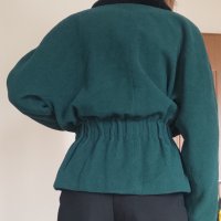 Ново Зелено палтенце,размер 38, цена 27 лв, снимка 4 - Палта, манта - 38921195