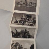 Будапеща стари картички дипляна хармоника, снимка 3 - Колекции - 31584617