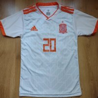 #20 Asensio / ADIDAS / Детска футболна тениска на Испания - ръст до 146см., снимка 4 - Детски тениски и потници - 37023136