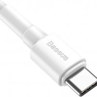 USB Кабел BASEUS Type-C 3A Quick Charge 3.0, снимка 4 - USB кабели - 31798933