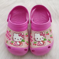 Детски крокс Hello Kitty №28, снимка 1 - Детски сандали и чехли - 39379316