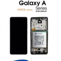 Нов 100% Оригинален LCD Дисплей за Samsung Galaxy A72 4G / 5G 2021 SM-A725 / A726 Тъч скрийн + рамка, снимка 1 - Резервни части за телефони - 34281153