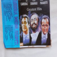 	Carreras - Domingo - Pavarotti- Greatest Hits, снимка 2 - Аудио касети - 42852105