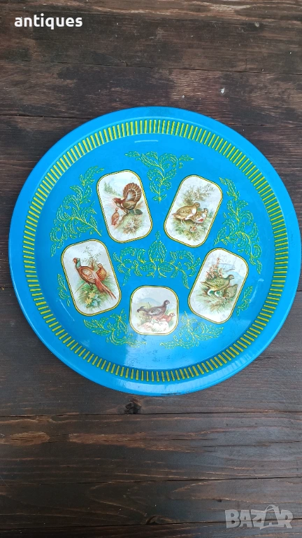 Стара метална табла от соц-а - Made in Czechoslovakia, снимка 1