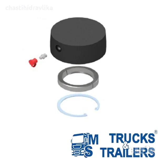 Горен комплект за хидравличен цилиндър HYVA UMB D45 01745110, снимка 1