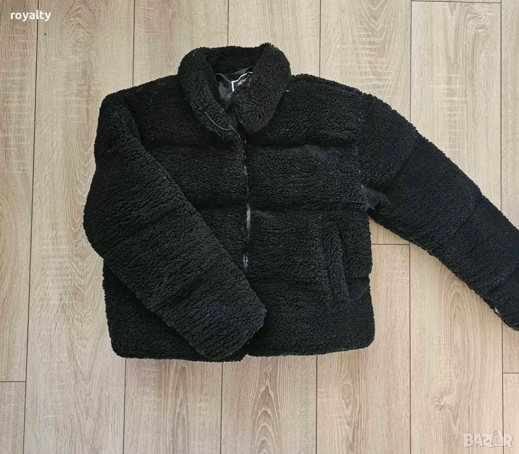 Черно Зимно Дамско Яке , снимка 1