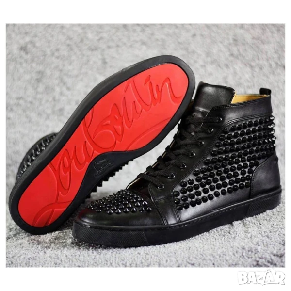 👟 Christian Louboutin – Стилни мъжки кецове, снимка 1