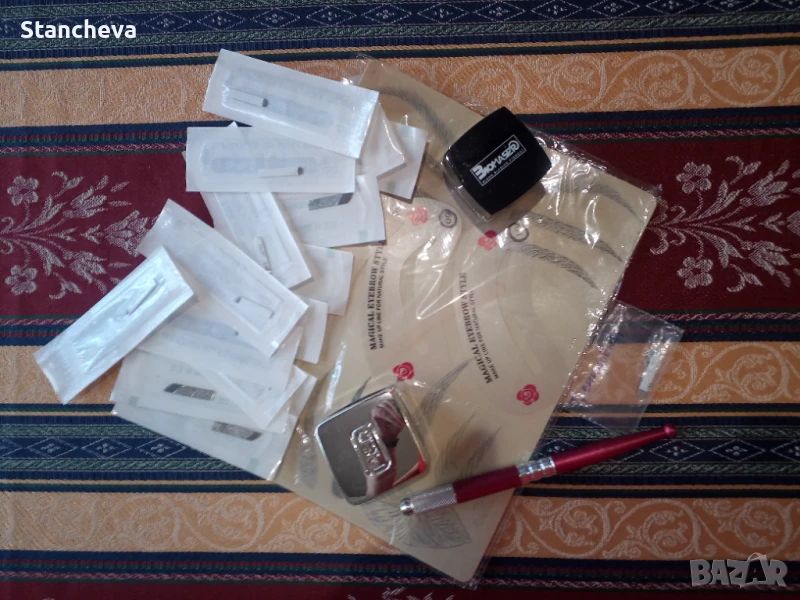 ПРОМОЦИЯ консумативи за микроблейдинг, снимка 1