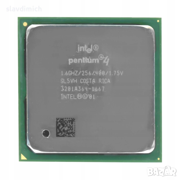 Процесор Intel Pentium 4 1.6 GHz Socket 478, снимка 1