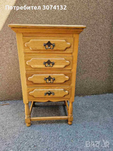 Масивен дъбов скрин в стил Рустик, снимка 1