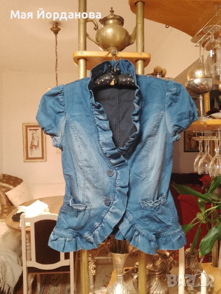 Леко дънково сако номер  S,M цена 28 лв., снимка 1