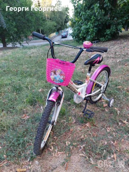 Детско колело за момиче, снимка 1