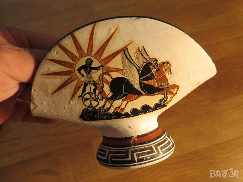 Сълфетник, Стар сълфетник, с гръцки мотиви - прекрастна декорация за вашета кухня маса, снимка 1