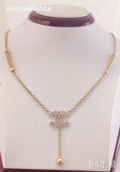 Ново Златно колие Chanel-8,81гр/14кр, снимка 1
