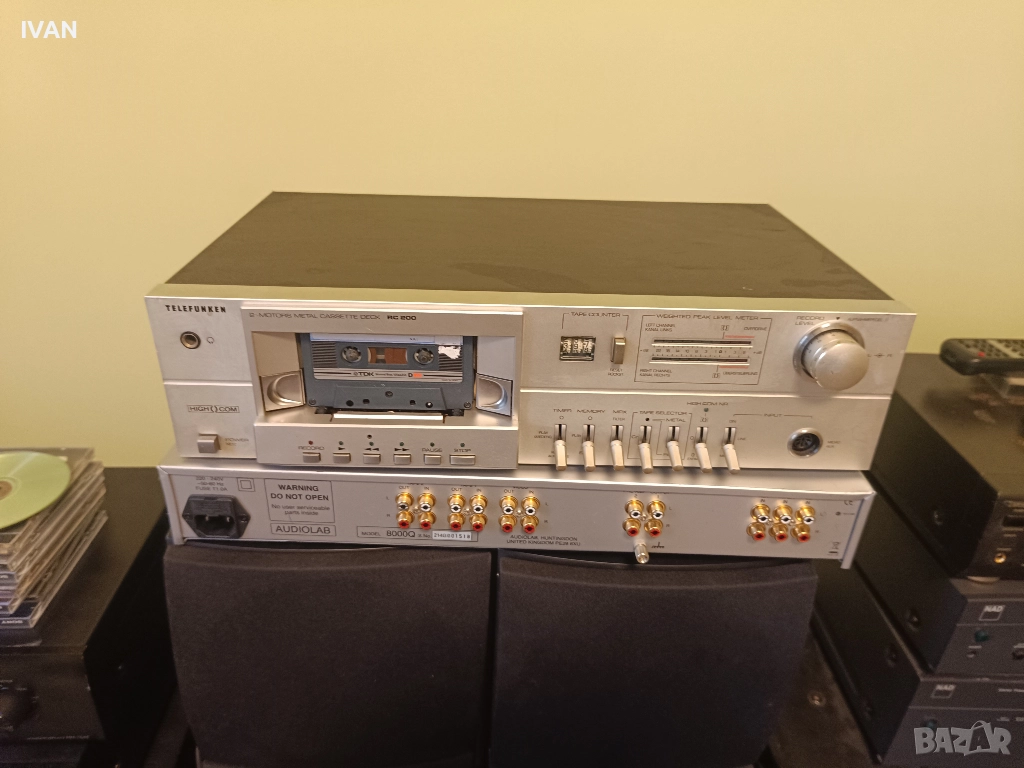 продавам касетен дек telefunken-rc200, снимка 1