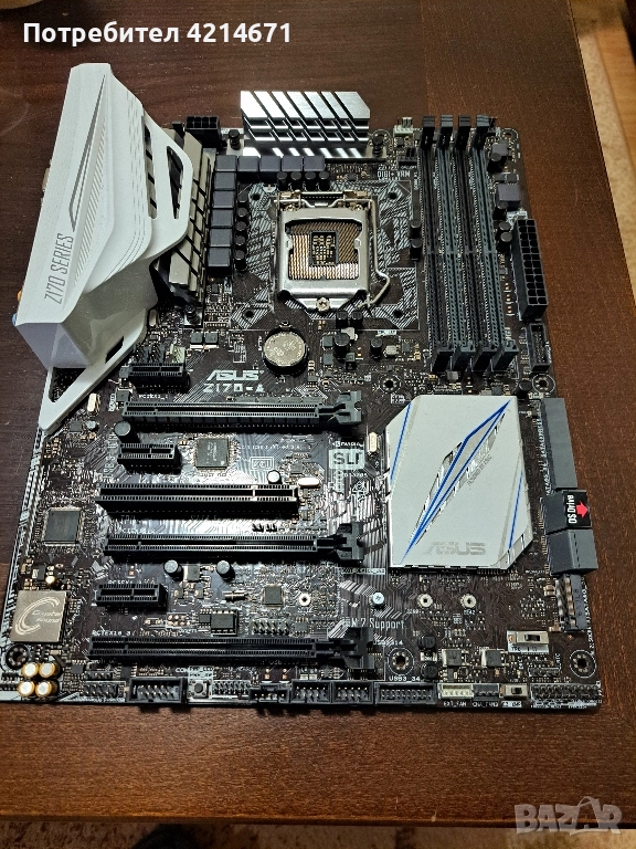 Дънна платка Asus Z170-A, снимка 1