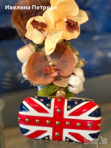 Дамски луксозен клъч, снимка 1