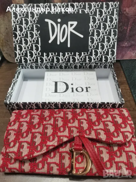 Дамски портфейл Dior в котия , снимка 1