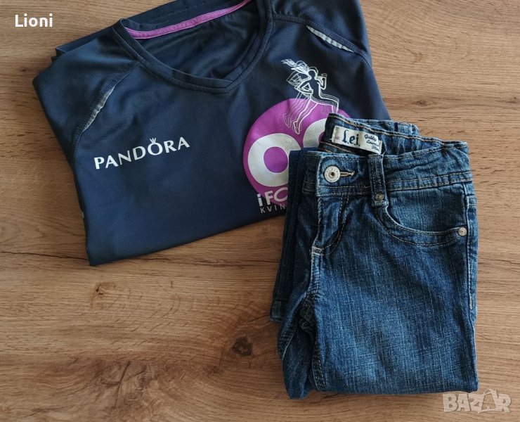 Лот дънки и тениска, снимка 1