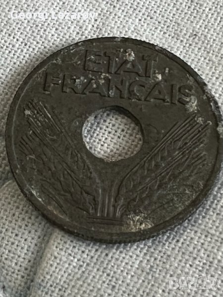 10 сантима Вишистка Франция 1942, снимка 1
