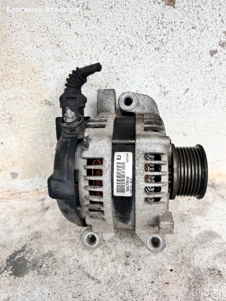 104210-4520. Алтернатор / генератор за Тойота Авенсис T27. Дизел. 2008-2016г, снимка 1