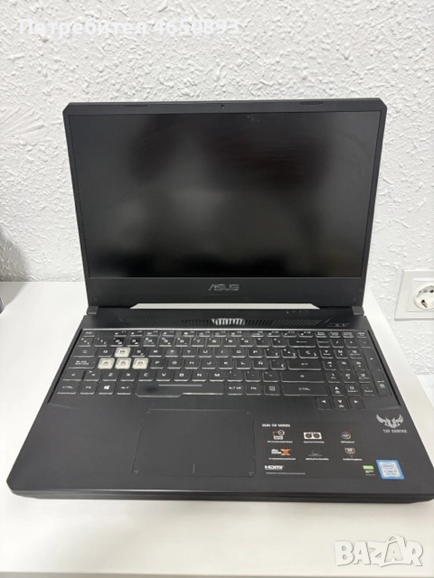 ASUS TUF Gaming FX505 15.6″ FHD, i7-9750H, GTX 1650, снимка 1