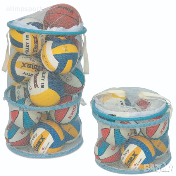Кош за топки, от 7 до 18 - размер: 45 см диам. Х 90 см височ., снимка 1