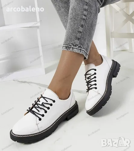 Дамски бели ежедневни обувки Jewell, снимка 1