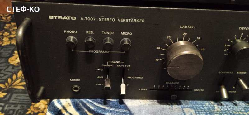 Transonic STRATO  A - 7007 amplifier , снимка 1