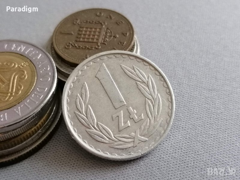 Mонета - Полша - 1 злота | 1985г., снимка 1