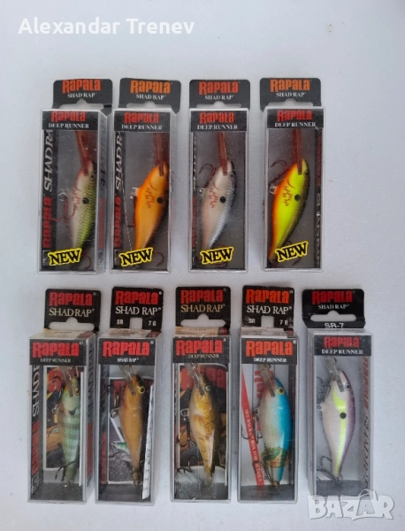 Воблери Rapala-SR SSR GSR SRRS, снимка 1
