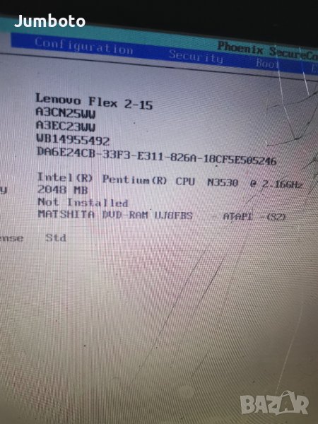 Lenovo flex 2 15, снимка 1