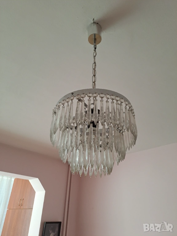 Полилей стъклени кристали, снимка 1