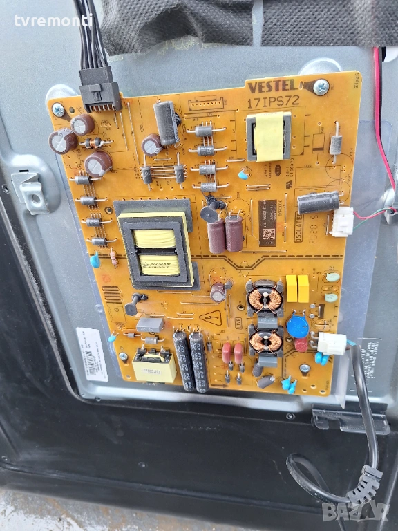 Платка POWER SUPPLY 17IPS72 за 50-инчов телевизор HITACHI 50HAK6150, с дисплей VES500QNDP-N2-N45, снимка 1