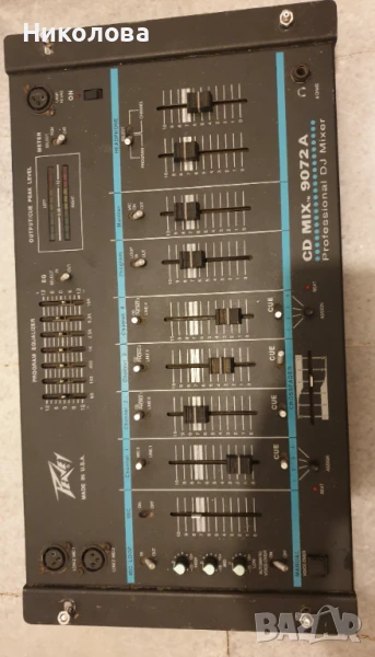 Диджейски смесител PEAVEY, 9072А, състояние - неизвестно, снимка 1