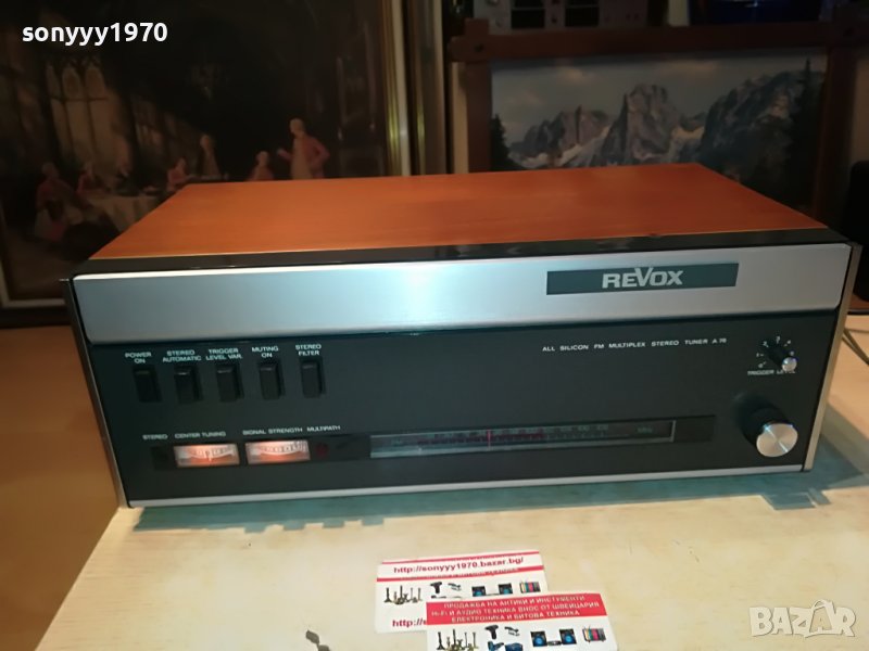 🛑REVOX A76 TUNER-ВНОС SWISS 1210221901, снимка 1