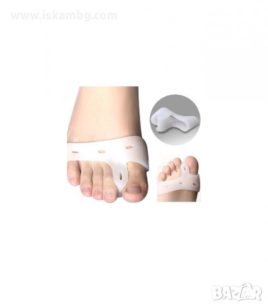 УДОБЕН СИЛИКОНОВ СЕПАРАТОР ЗА КРАКА 3 В 1 - код 1284, снимка 1