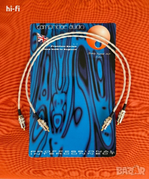 Cambridge Audio Silver Spirit 60 RCA / Аудио кабели, снимка 1