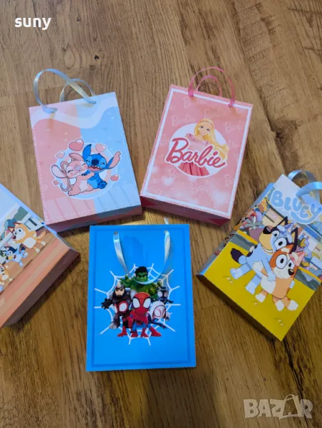 Картонена торбичка за лакомства и подаръци, снимка 1