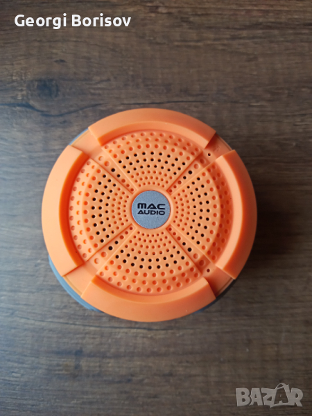 Водоустойчиви MAC Audio BT Wild 201 сиви и оранжеви, снимка 1