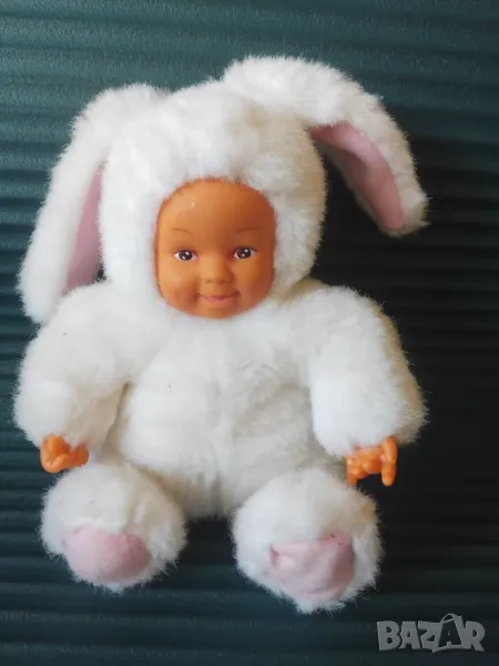 100 % Оригинална Anne Geddes кукла бебе зайче Ан Гедес, снимка 1