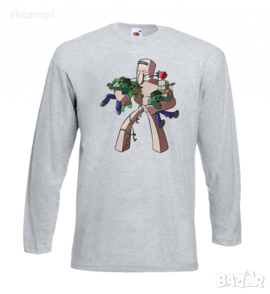 Мъжка тениска Iron Golem,Minecraft,Игра,Забавление,подарък,Изненада,Рожден Ден., снимка 1