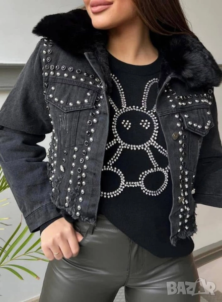 деним яке , снимка 1