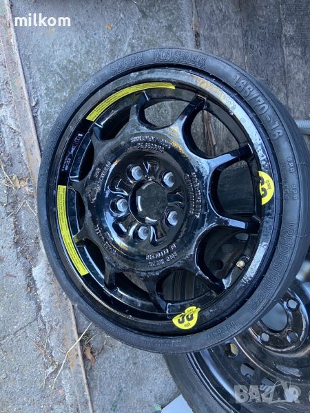 5х112 патерица резервна гума сгъваема vredstein , снимка 1